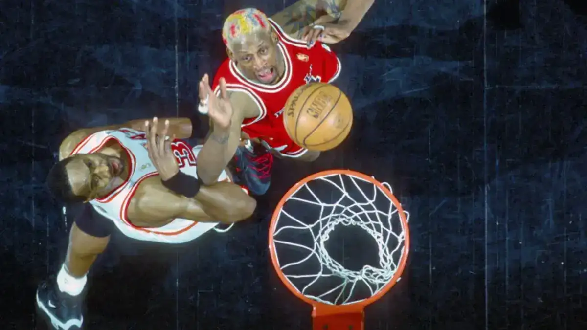 According to Dennis Rodman, the Chicago Bulls would defeat the Miami Heat